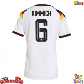 Germany Joshua Kimmich #6 Replica Home Stadium Shirt for Women World Cup 2026 Short Sleeve